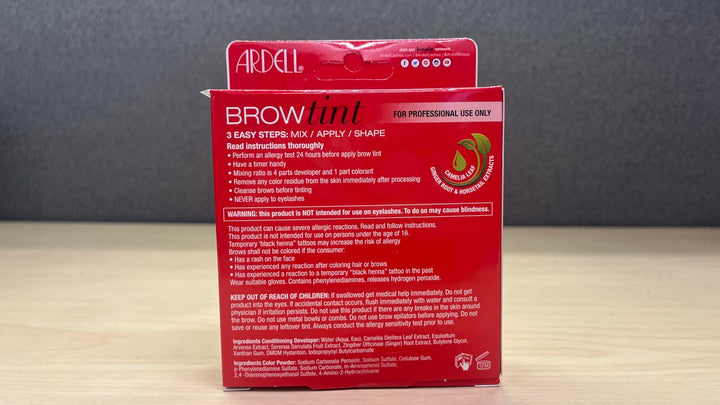 Ardell Brow Tint, Dark Brown