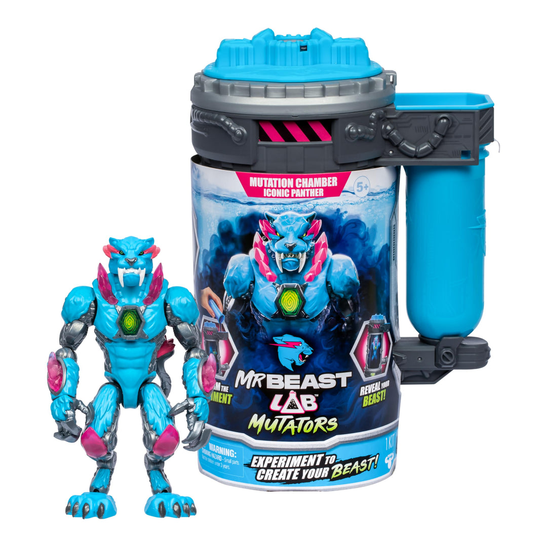 MrBeast Lab Mutators Action Figure, Panther