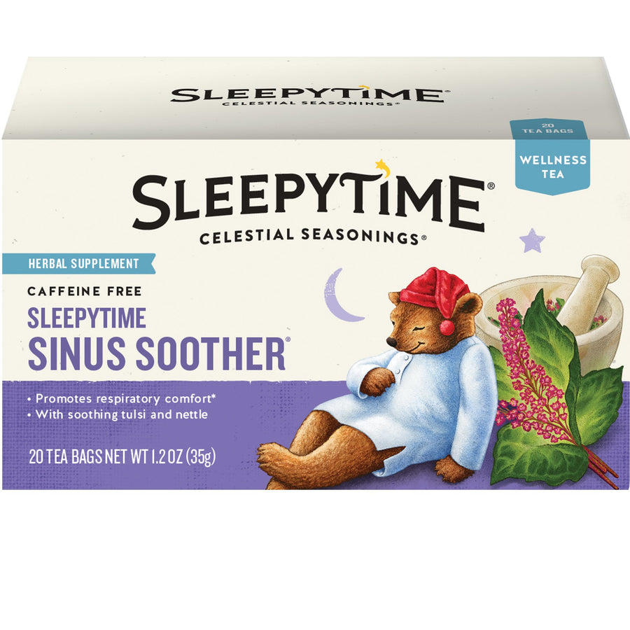 Celestial Seasonings Sleepytime Sinus Soother Wellness Tea, 20 Count