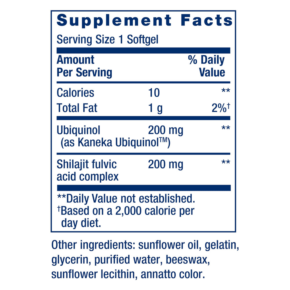 Life Extension Super Ubiquinol CoQ10 Softgels, 200 mg, 30 Count