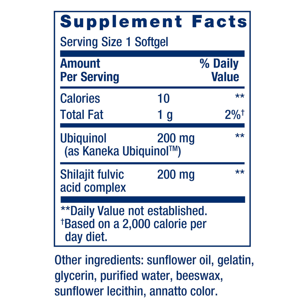 Life Extension Super Ubiquinol CoQ10 Softgels, 200 mg, 30 Count
