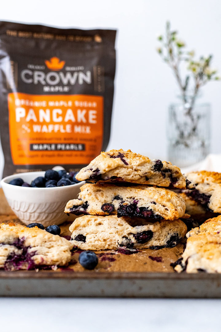Crown Maple Pancake And Waffle Mix, Organic, 16 oz