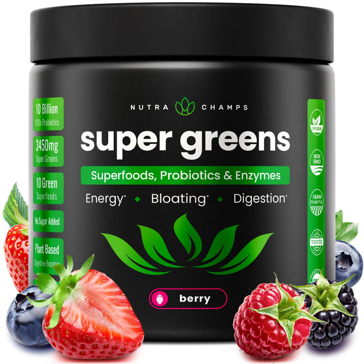 NutraChamps Superfood Greens Powder