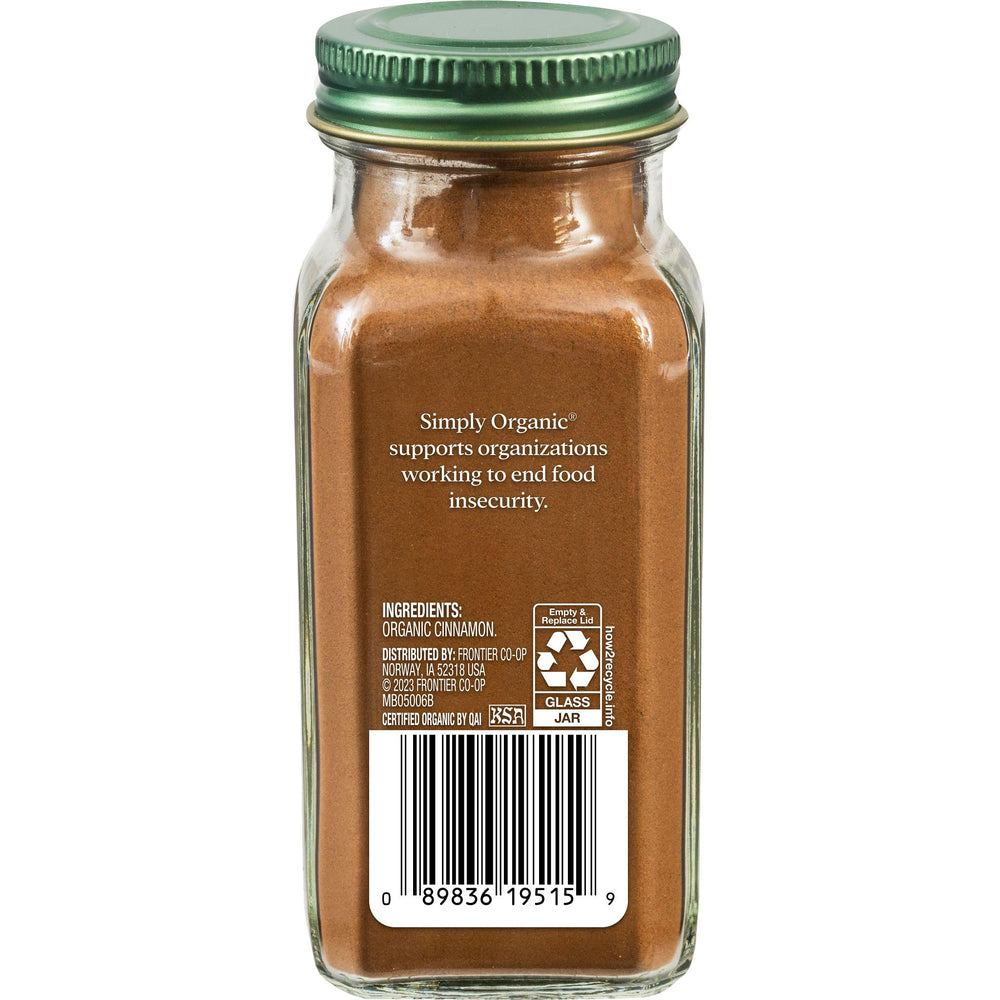 Simply Organic Cinnamon, Ground Ceylon