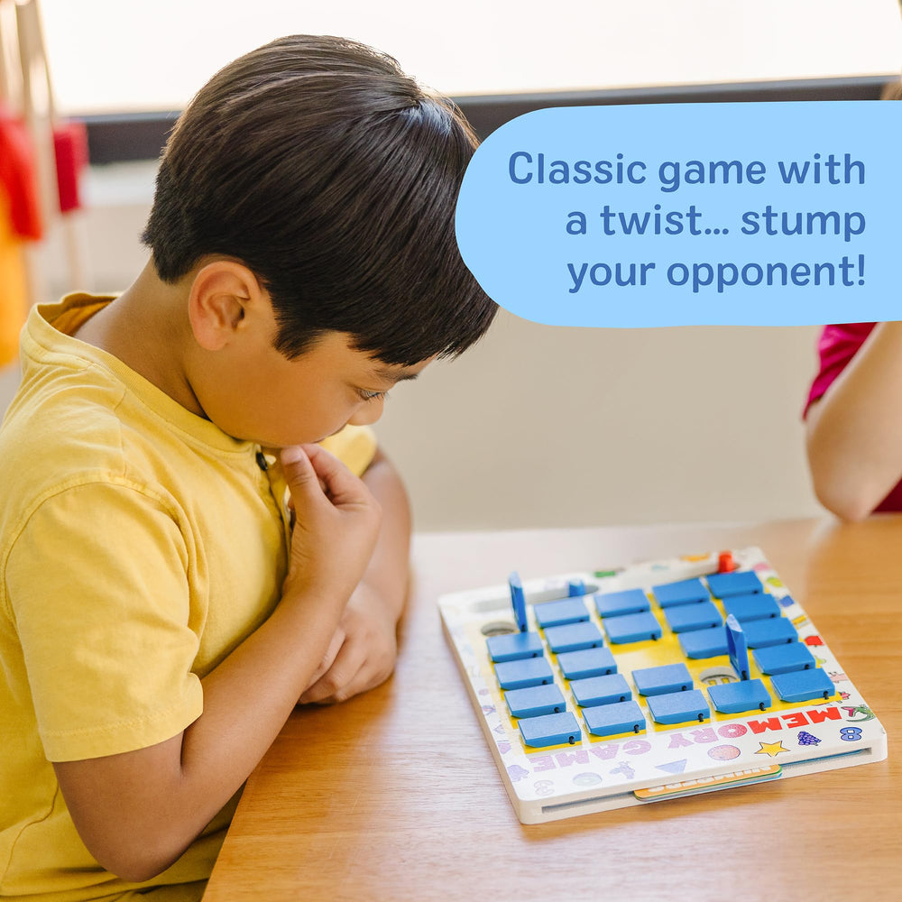 Melissa & Doug Flip to Win Travel Memory Game, Multi, 7 Count