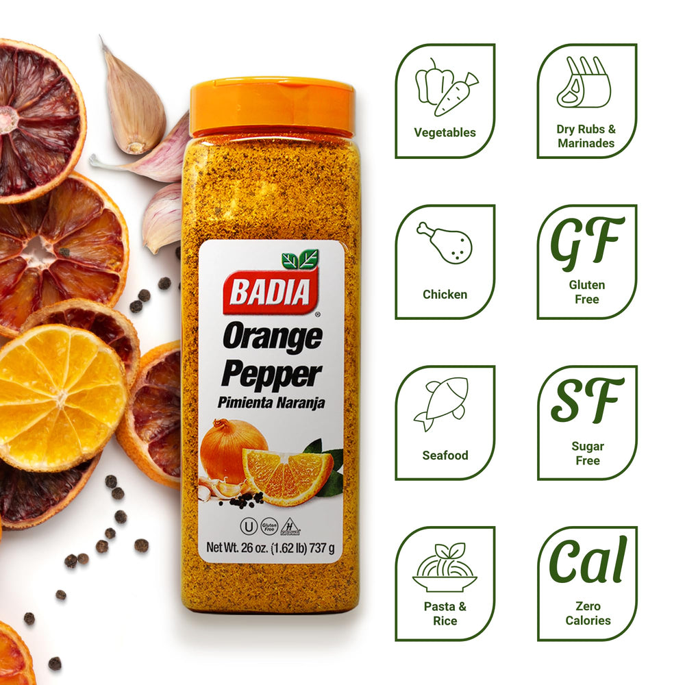 Badia Orange Pepper Seasoning, 26 oz