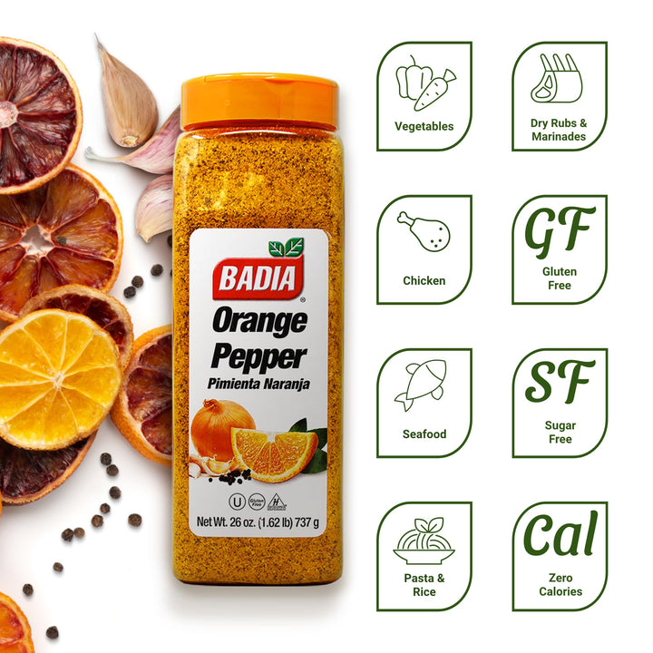 Badia Orange Pepper Seasoning, 26 oz