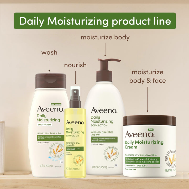 Aveeno Daily Moisturizing Body Wash, 36 fl oz