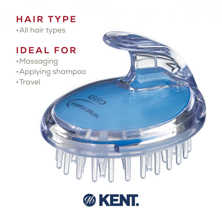 Kent Hair Brush, Scalp Massage, 3 1/2 in