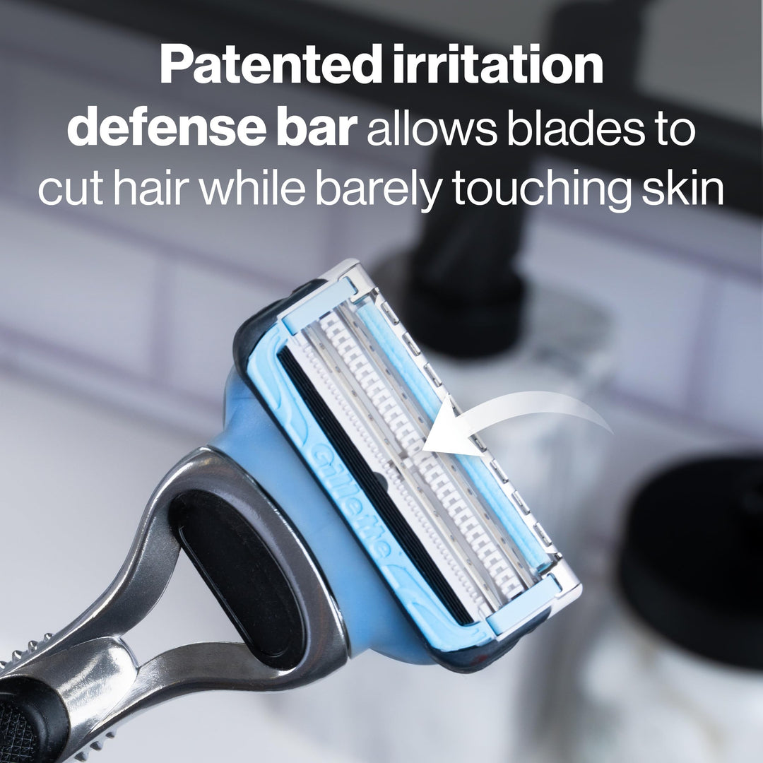 Gillette SkinGuard Sensitive Skin Razor, Handle + 4 Refills