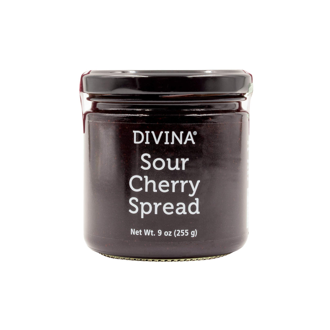 Divina Sour Cherry Spread, 9 oz