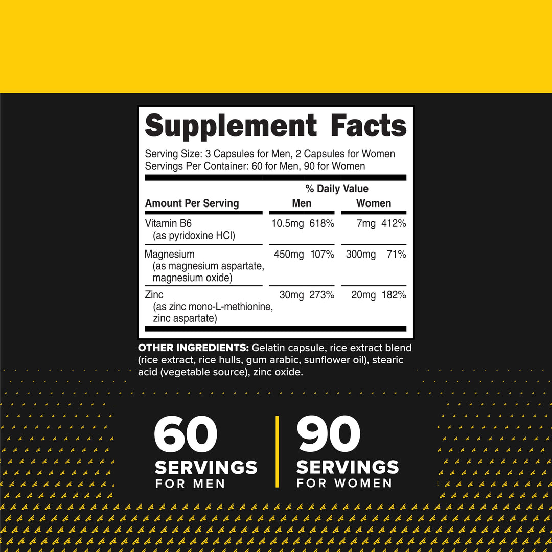 Primaforce ZMA Dietary Supplement, 180 Count