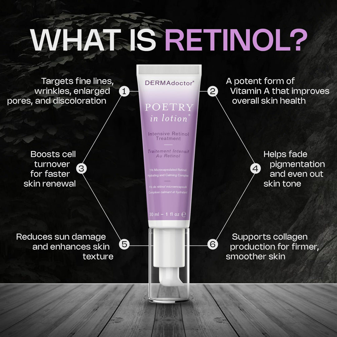Dermadoctor Poetry In Lotion Intensive Retinol 1%, 30 ml