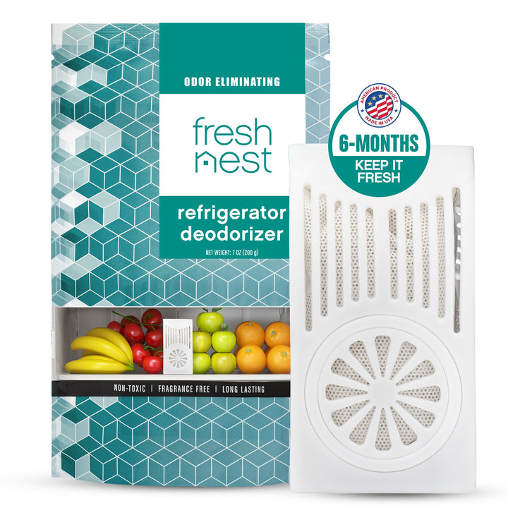 Fresh Nest Refrigerator Deodorizer With Zeolites, 1 Count