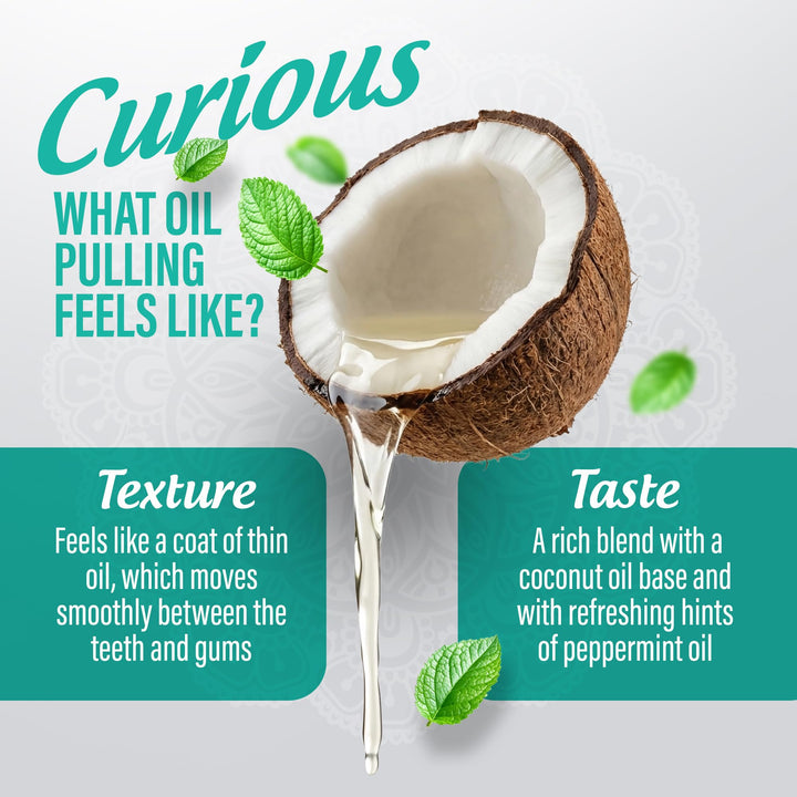 GuruNanda Coconut Oil Pulling, Mickey D, 8 fl oz