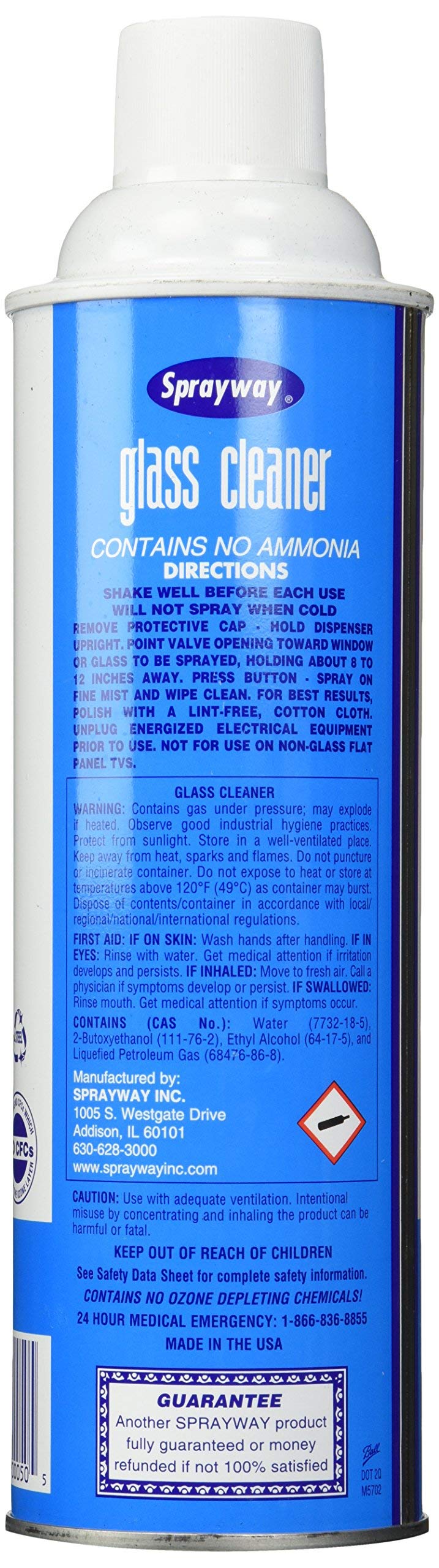 Sprayway Glass Cleaner, 1 Count