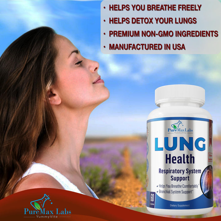 Yummyvite Lung Support Supplement, 60 Count
