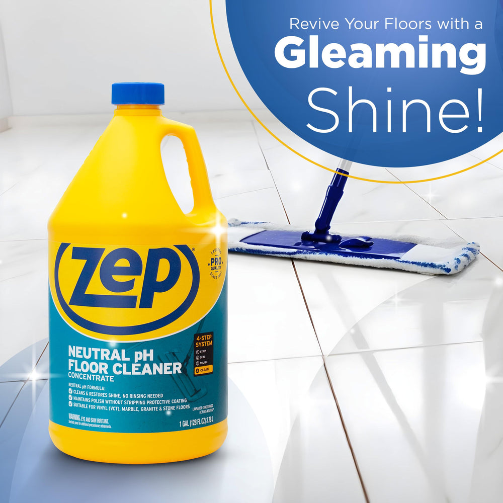 Zep Neutral pH Floor Cleaner Concentrate, 1 gal
