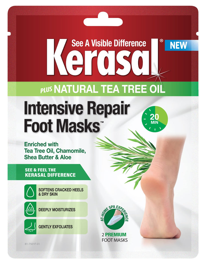 Kerasal Intensive Repair Foot Mask, 1 Count