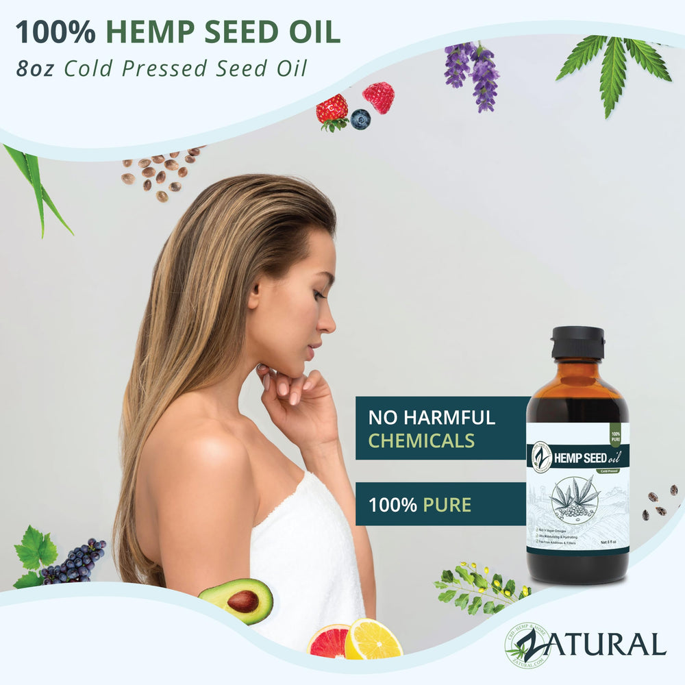 Zatural Hemp Oil, 32 oz