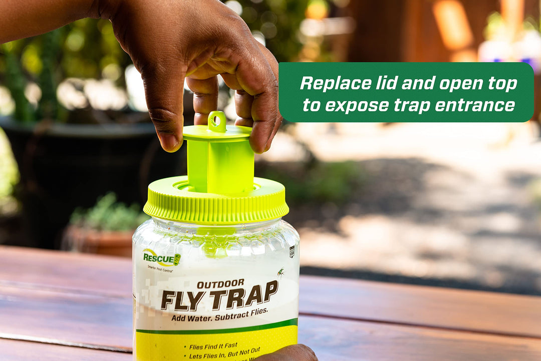 RESCUE! Outdoor Fly Trap, Reusable