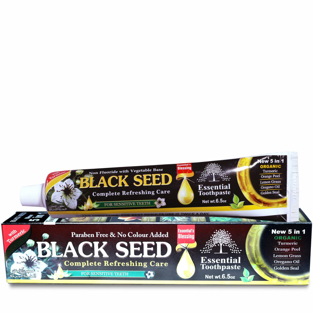 Essential Palace Organic Black Seed Toothpaste, Fluoride Free, 100 ml