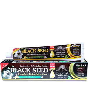 Essential Palace Organic Black Seed Toothpaste, Fluoride Free, 100 ml