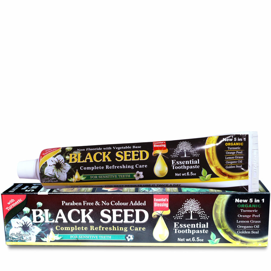 Essential Palace Organic Black Seed Toothpaste, Fluoride Free, 100 ml