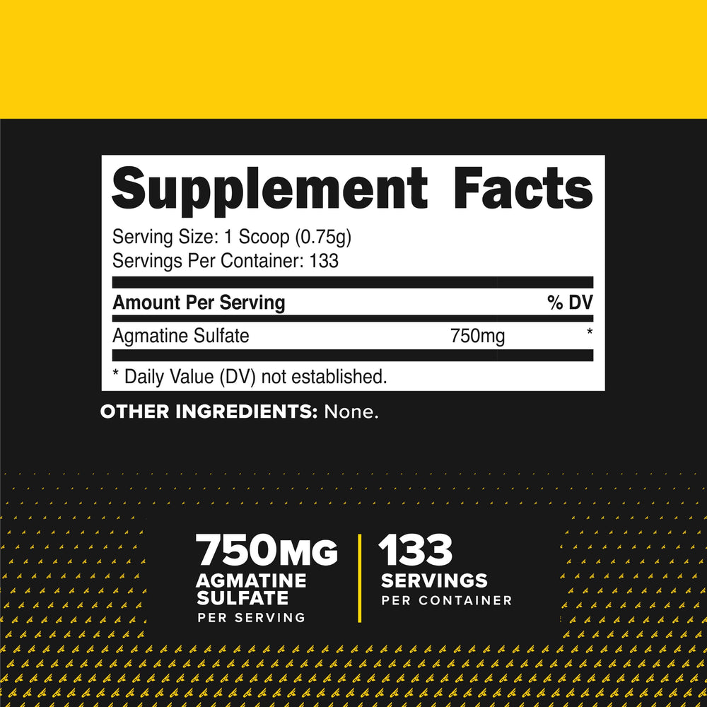 Primaforce Agmatine Sulfate Powder, Unflavored, 100 g