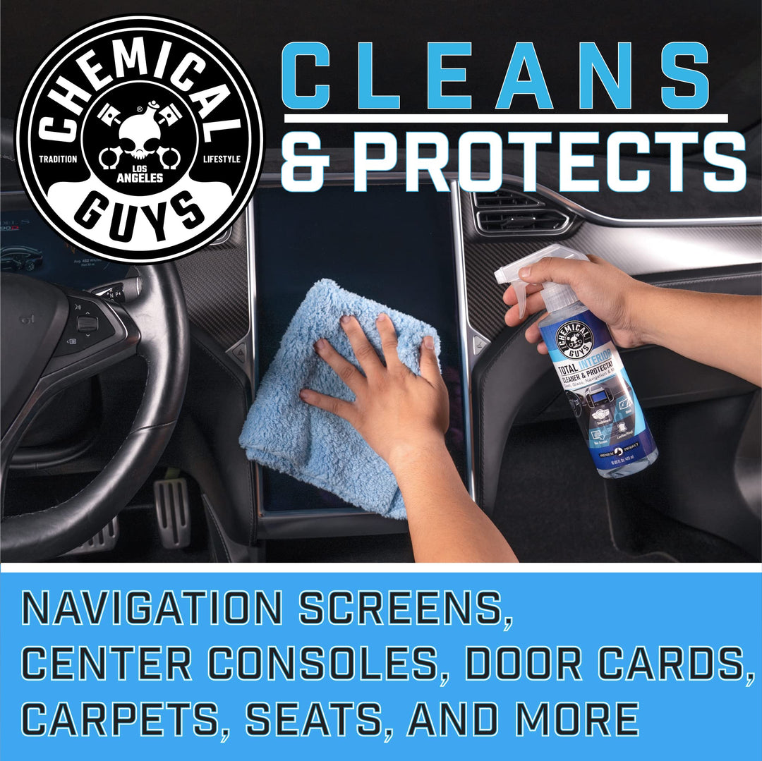 Chemical Guys Total Interior Cleaner And Protectant, Leather & Vinyl, 16 fl oz