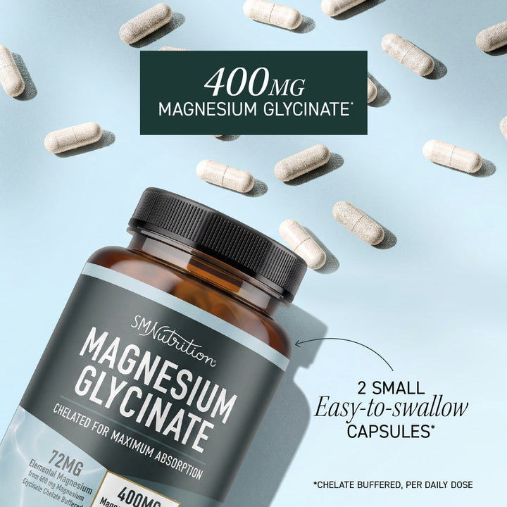 SMNutrition Magnesium Glycinate, 400mg