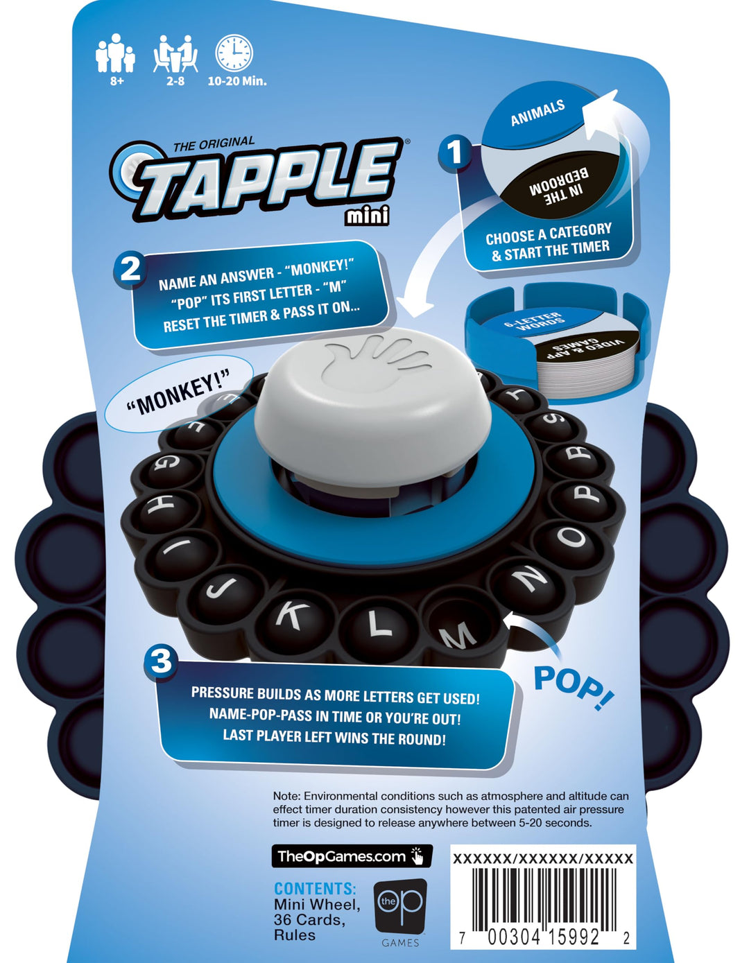 USAopoly Tapple Mini Game