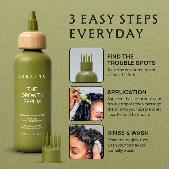 Lebanta Batana Oil, Hair Growth Oil, 100 ml