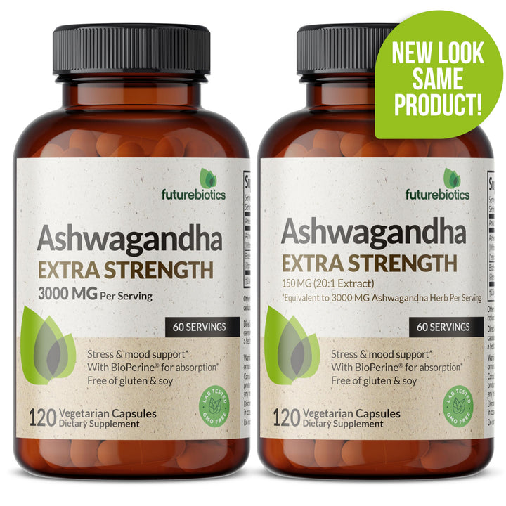 Futurebiotics Ashwagandha Extra Strength 3000 mg, 120 Count