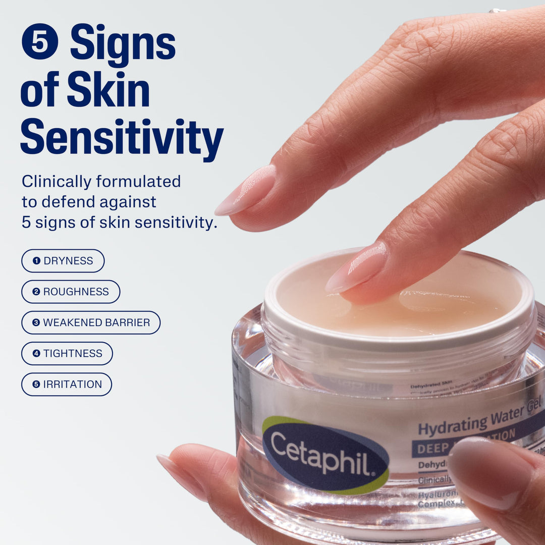 Cetaphil Deep Hydration Water Gel, Fragrance-Free, 1.7 oz