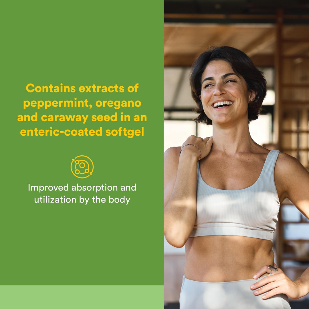Natural Factors Peppermint & Oregano Oil Complex, 60 Count