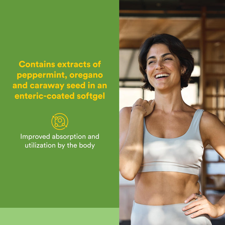 Natural Factors Peppermint & Oregano Oil Complex, 60 Count