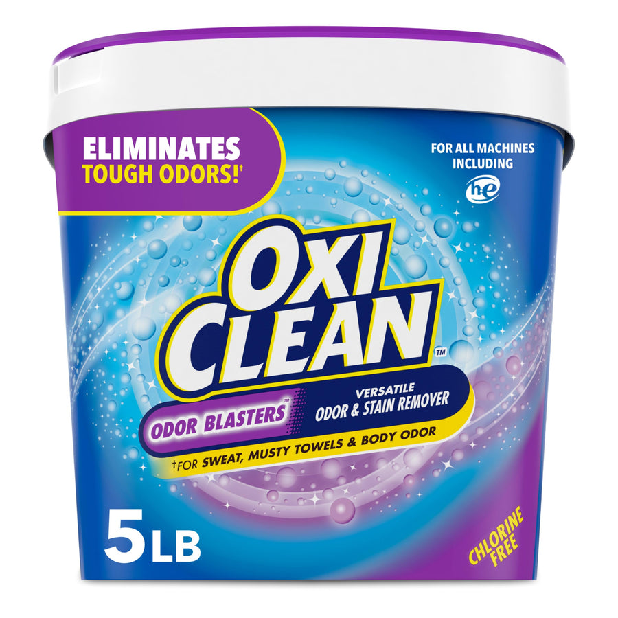 OxiClean Odor Blasters Stain and Odor Remover Powder, 5 lb