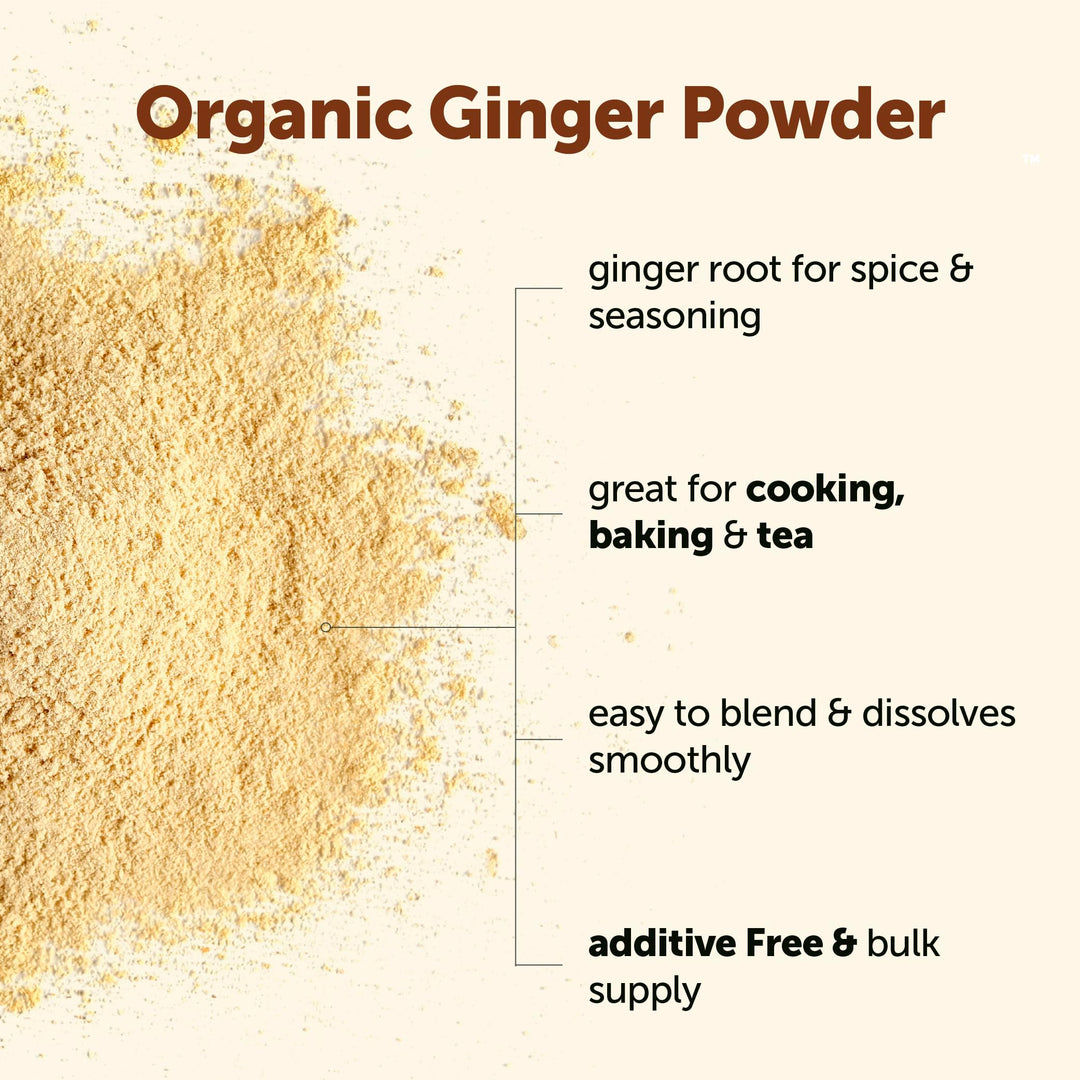 Micro Ingredients Organic Ginger Powder, 2 lb