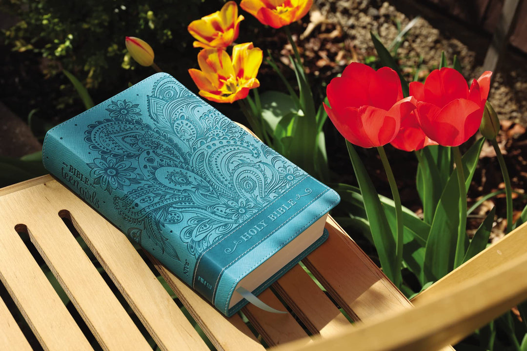 NIV Bible for Teen Girls, Blue, Thumb Indexed