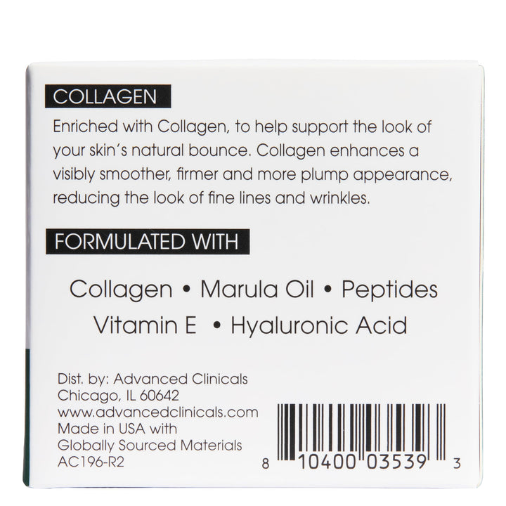 Advanced Clinicals Collagen Cream, 2 fl oz