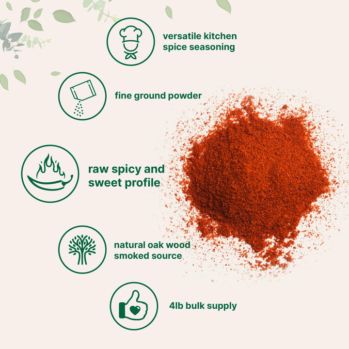 Micro Ingredients Smoked Paprika Powder, 4 lb