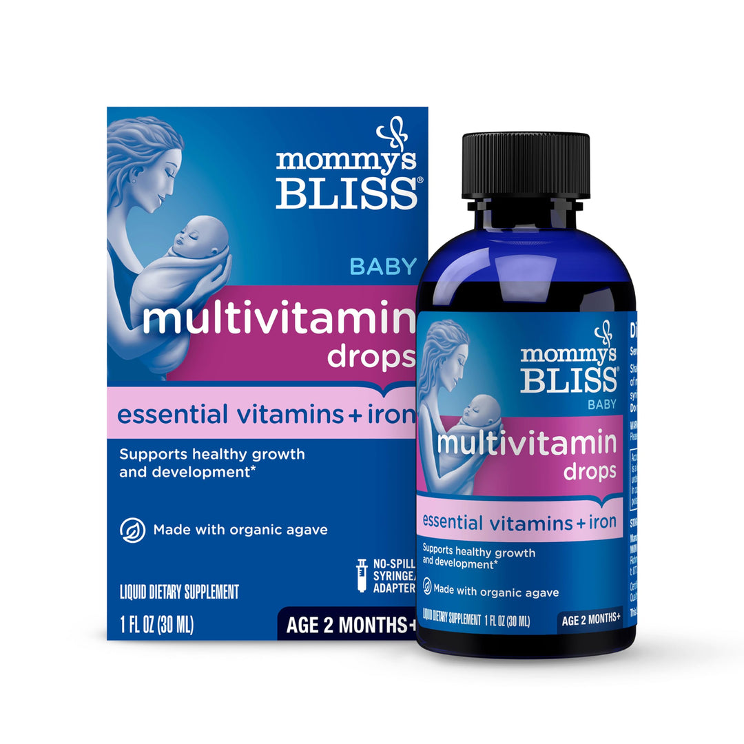 Mommy's Bliss Baby Multivitamin And Iron, 30 ml