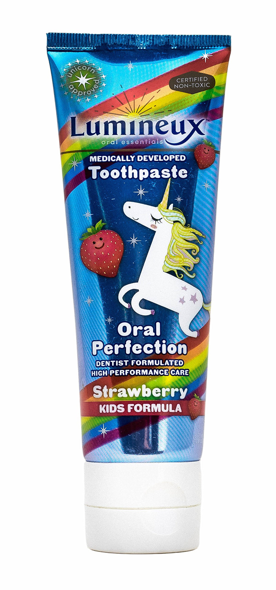 Lumineux Kids Toothpaste, Strawberry Unicorn, 3.75 oz