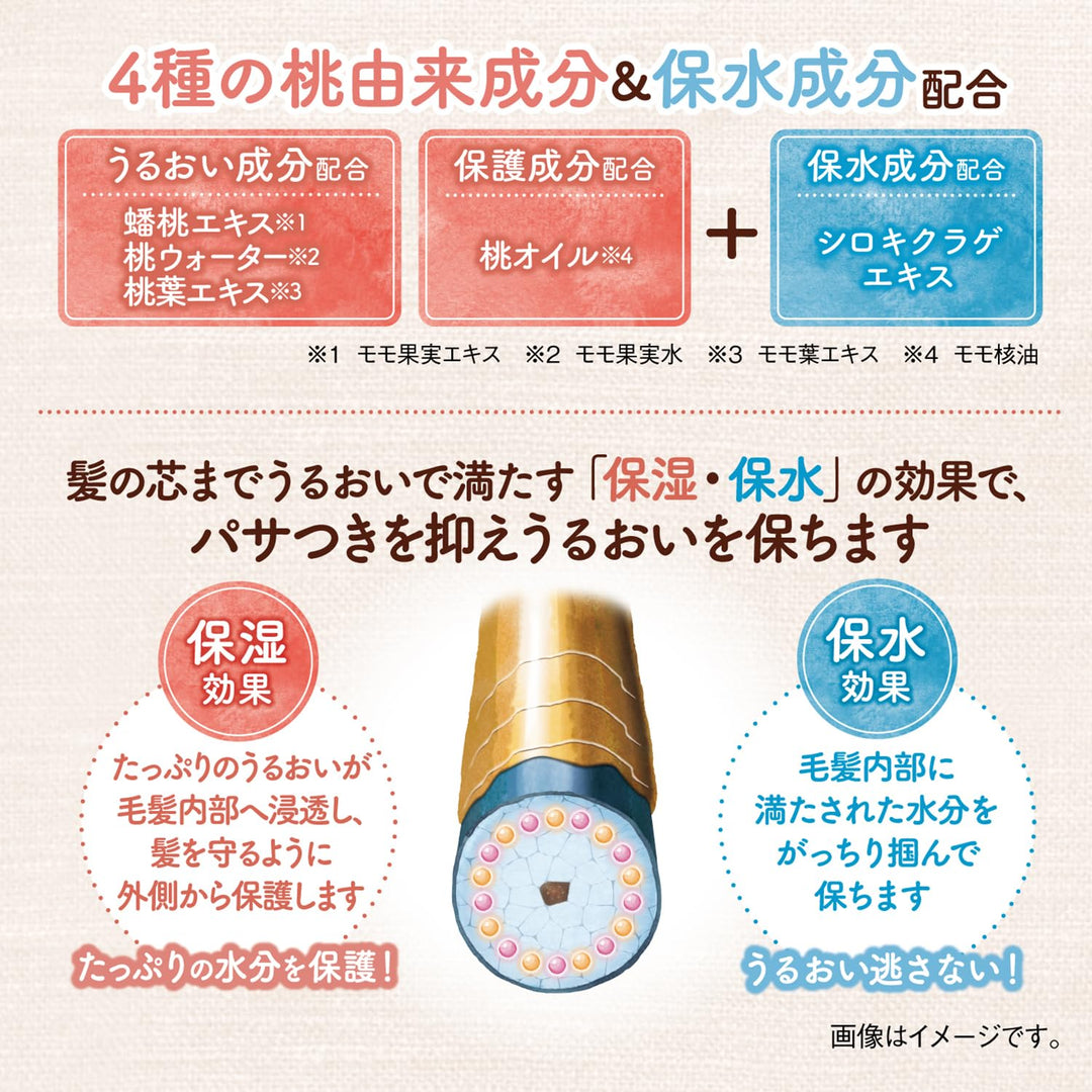 momori Thick Moist Hair Cream, 5.3 oz (150 g)