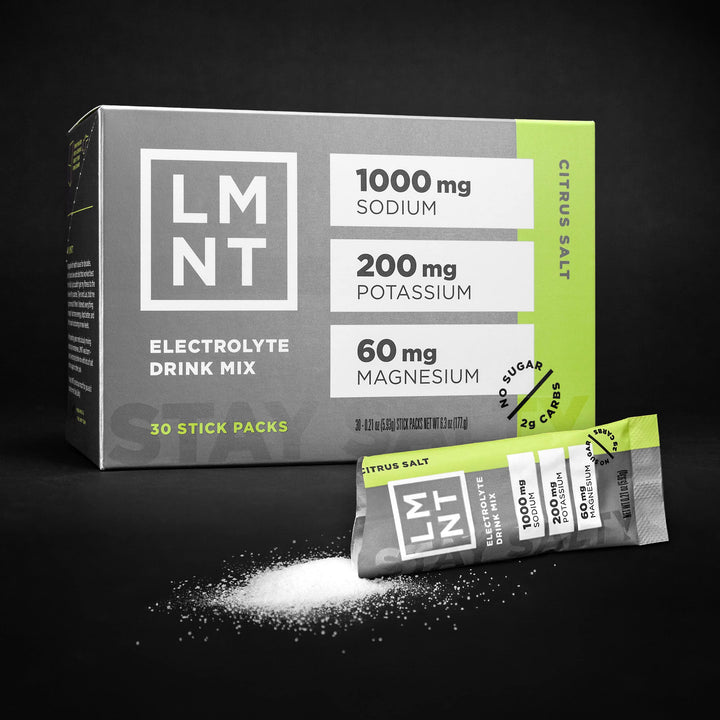 Drink LMNT Electrolytes, Citrus Salt, 30 Count