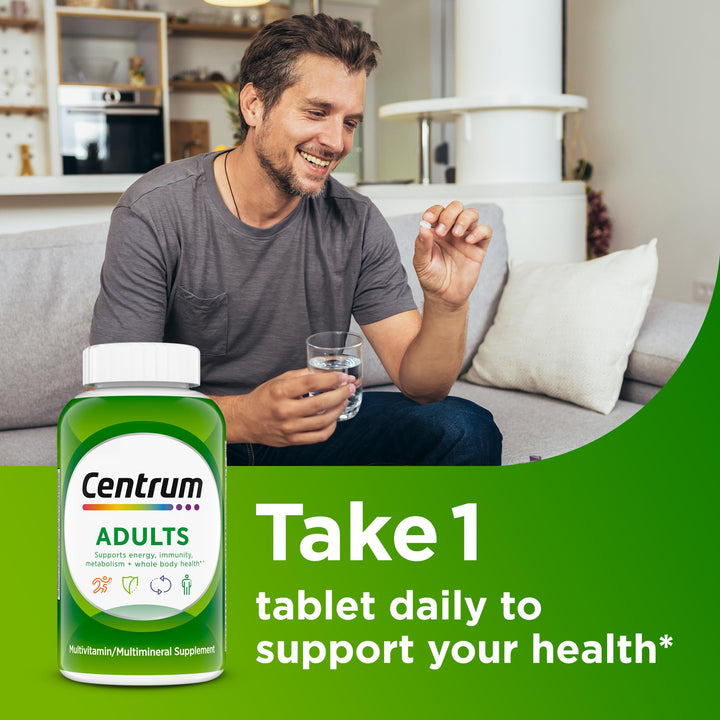 Centrum Adult Multivitamin Multimineral Supplement, 200 Count