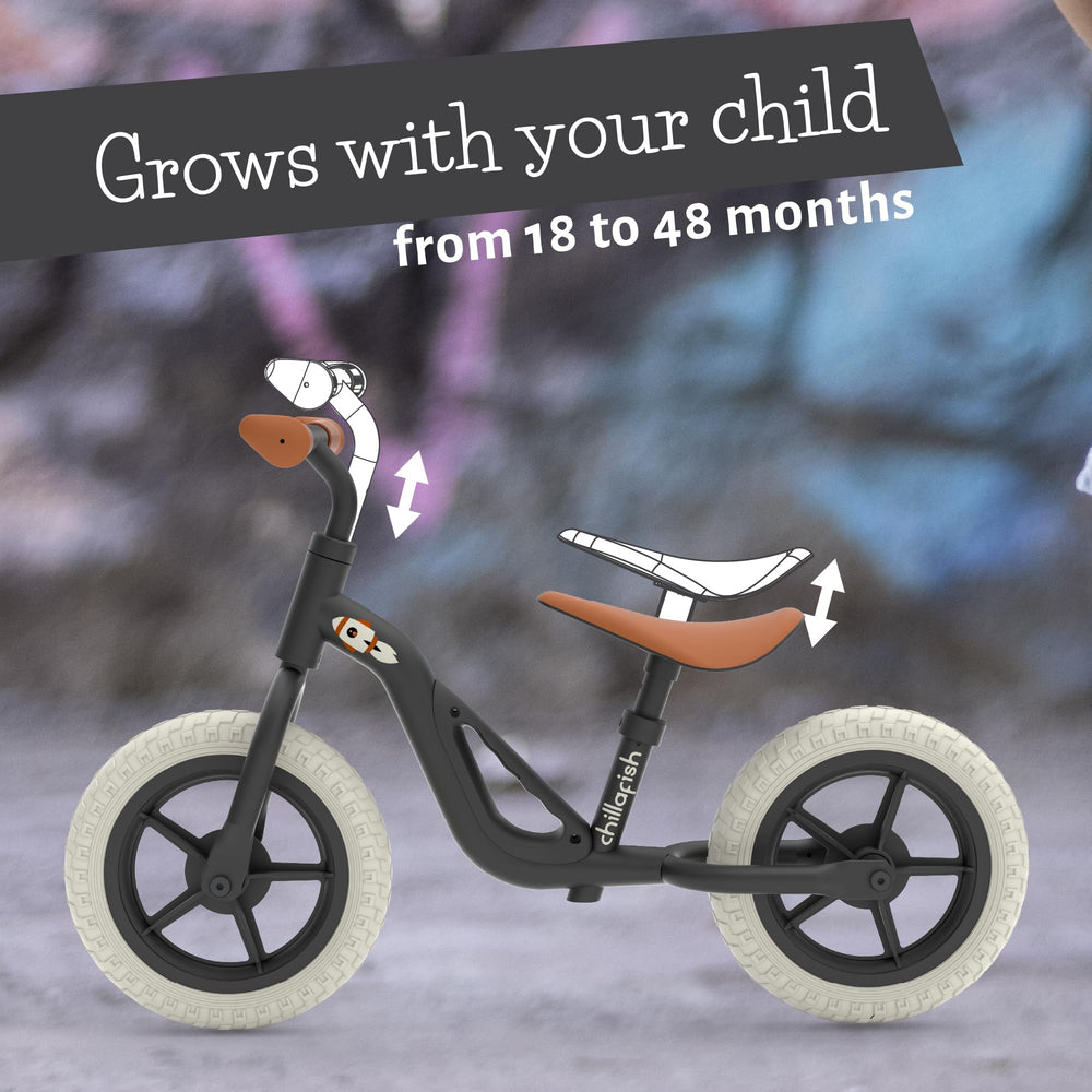 Chillafish Charlie Run Bike, Black