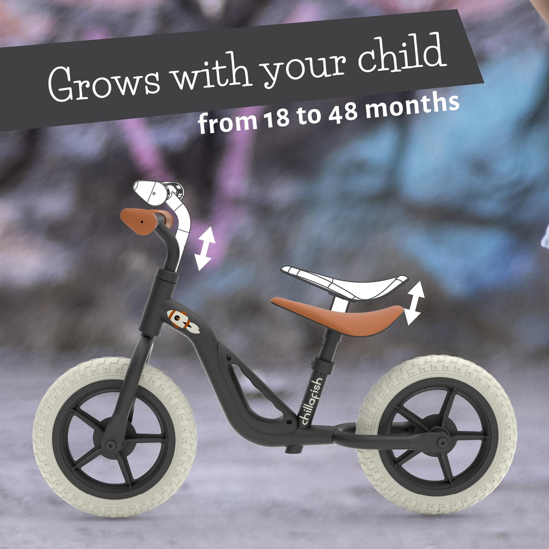 Chillafish Charlie Run Bike, Black