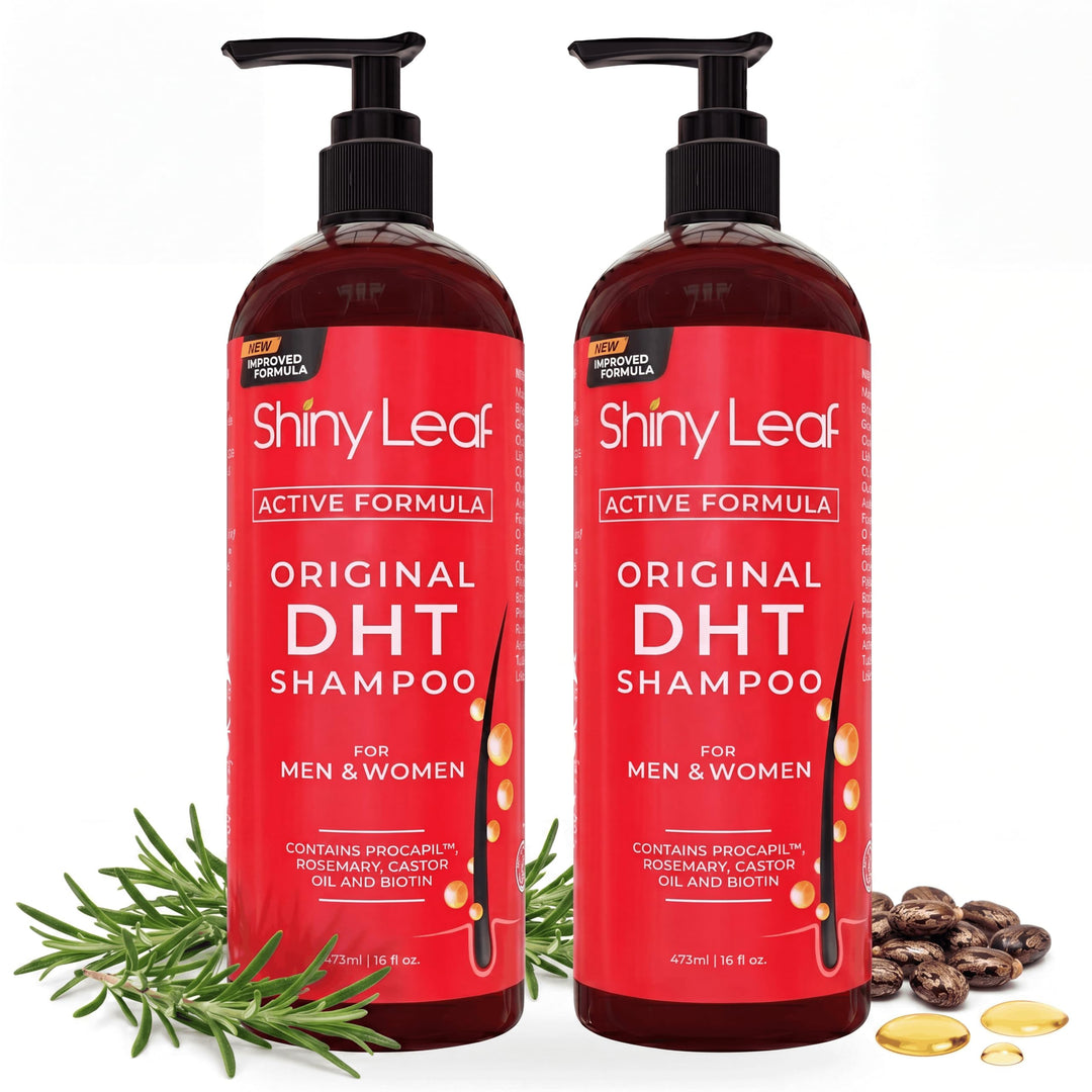 Shiny Leaf DHT Blocking Shampoo, 2 Count